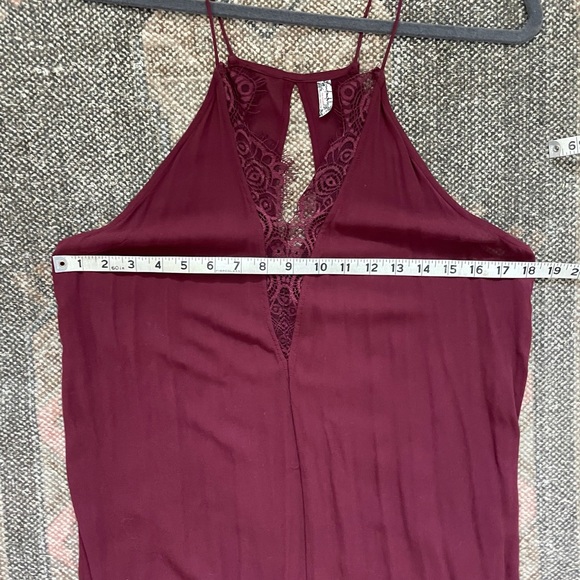 Free people intimately midi slip dress lace Parisian night - Picture 5 of 7